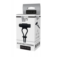 Эрекционное виброкольцо Dream Toys RINGS OF LOVE ADJUSTABLE COCKRING