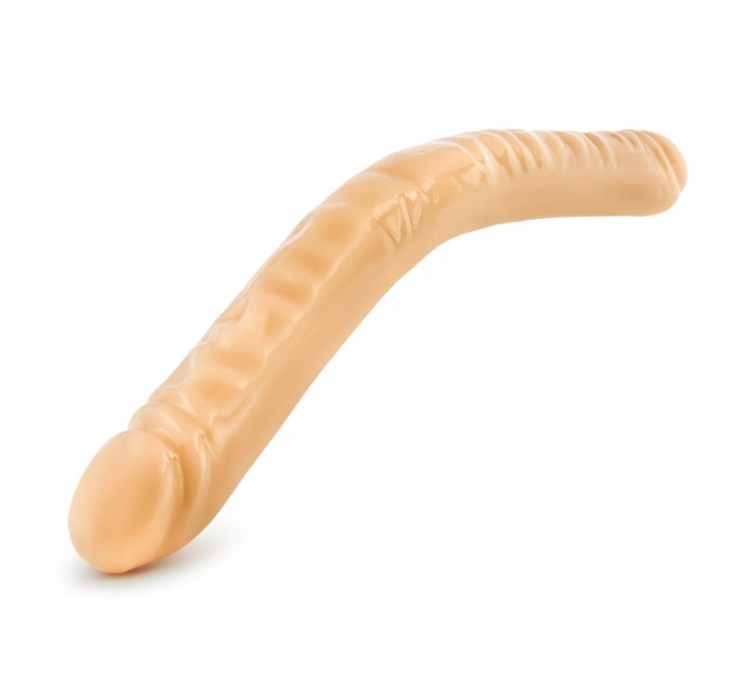 T330743 подвійний фалоімітатор B YOURS 18inch DOUBLE DILDO BEIGE