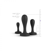 Набір анальних пробок BUTTR Butt Kickers Butt Plug Training Set