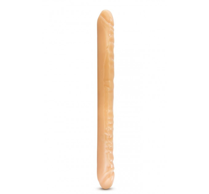T330743 подвійний фалоімітатор B YOURS 18inch DOUBLE DILDO BEIGE