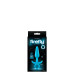Анальная пробка с кольцом голубая NS Novelties FIREFLY PRINCE SMALL BLUE