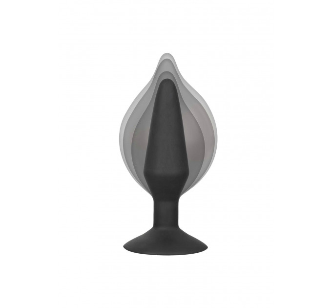 Анальная пробка с накачкой L CalExotics Silicone Inflatable Plug, 14 x 1.7–3.9 см