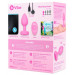Анальная пробка с вибрацией и пультом управления B-Vibe Vibrating Heart Plug S/M Pink