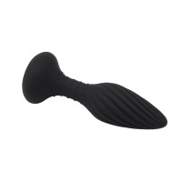 Анальна пробка з кульками на пульті Chisa Frisky Beaded Plug, чорний