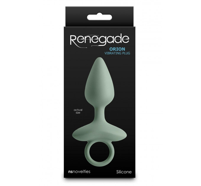 Анальный вибратор NS Novelties Renegade зеленый, 13 см