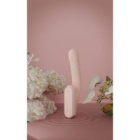 Безконтактний вібратор-стимулятор з фрикціями Qingnan No.7 Thrusting with Suction Flesh Pink