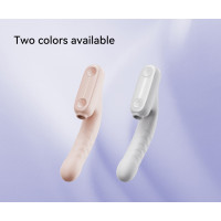 Безконтактний вібратор-стимулятор з фрикціями Qingnan No.7 Thrusting with Suction Flesh Pink