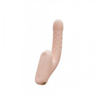 Безконтактний вібратор-стимулятор з фрикціями Qingnan No.7 Thrusting with Suction Flesh Pink