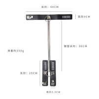 Бондаж для шеи и запястья Ds Fetish Metal bondage spreader bar with restraints black