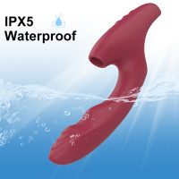 Двойной вибртор Wibrator-Silicone Vibrator USB 7+7+7 functions