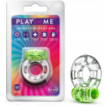 Ерекційне віброкільце PLAY WITH ME AROUSER VIBRATING C-RING GREEN