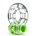 Эрекционное виброкольцо PLAY WITH ME AROUSER VIBRATING C-RING GREEN