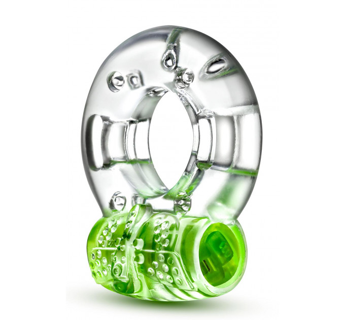 Эрекционное виброкольцо PLAY WITH ME AROUSER VIBRATING C-RING GREEN