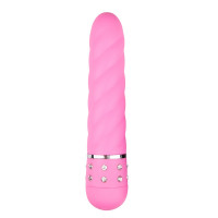 Вибратор рельефный Love Diamond Vibrator розовый, 11.4 см Вибратор рельефный Love Diamond Vibrator розовый, 11.4 см