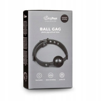 Кляп Ball Gag With PVC Ball - Black Easytoys