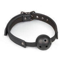 Кляп Ball Gag With PVC Ball - Black Easytoys