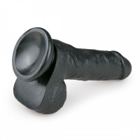 Фалоімітатор EasyToys Realistic Dildo - 17,5 см чорний