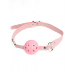 Кляп-кулька на ремінці Star Night, рожевий, One Size