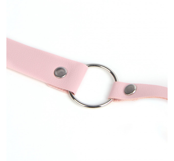 Кляп-кулька на ремінці Star Night, рожевий, One Size