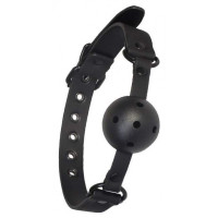 Кляп з кулькою Dream toys BLAZE Luxury Fetish чорний