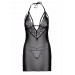 Комплект пеньюар + стринги Daring Intimates, черный, S/M