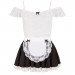 Костюм покоївки Cottelli Collection Maid's Dress 2 предмети, M