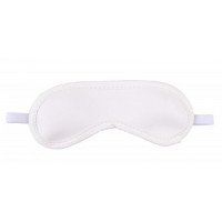 Маска DS Fetish Blindfold white satin