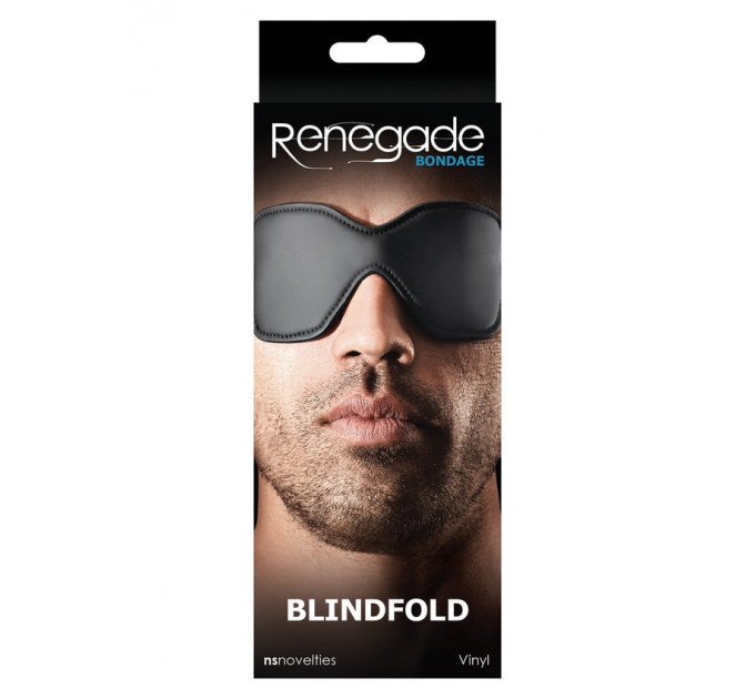 Маска NS Novelties RENEGADE BONDAGE BLINDFOLD BLACK