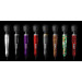 Масажер-мікрофон Doxy Die Cast 3R Wand Vibrator Rose Pattern, червоний, з трояндами.