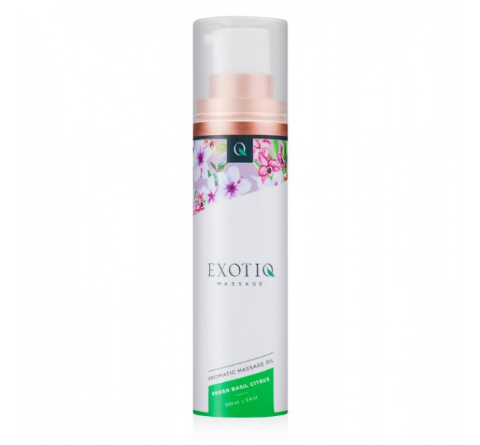 Массажное масло Exotiq Massage Oil Basil Citrus 100 мл