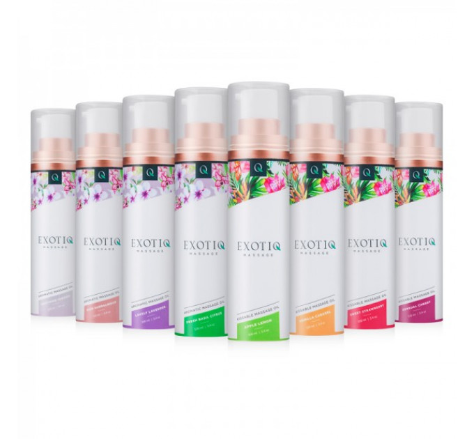 Массажное масло Exotiq Massage Oil Basil Citrus 100 мл