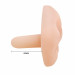 Мастурбатор реалистичный Baile Ultra Realistic Vagina, в виде вагины, с вибрацией,бежевый,15 х 14 см