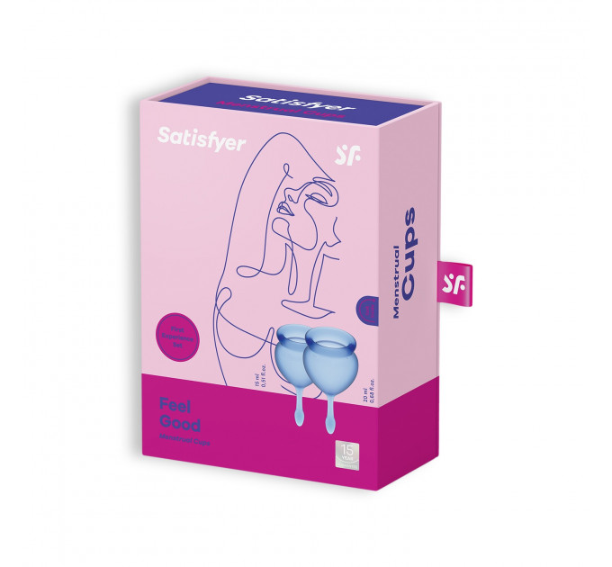 Менструальные чаши Satisfyer Feel good Menstrual Cup (dark blue)