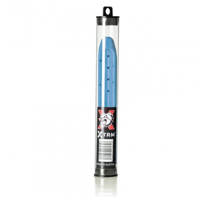 Насадка для анального душа XTRM O Clean, синяя, 17.5 х 2.5 см