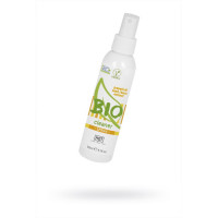 Дисплей с очиститетелями для секс девайсов HOT BIO Cleaner Spray (12 шт. по 50 мл)