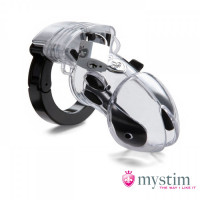 Пояс верности с электростимуляцией Mystim Pubic Enemy No 1 Cock Cage