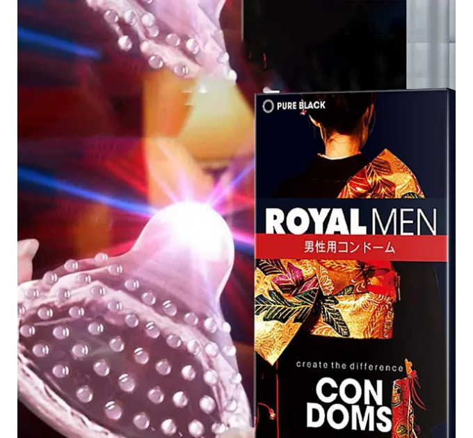 Презервативы OLO Royal Men с гиалуроновой кислотой (цена за 10 шт. в упаковке)