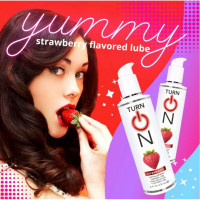 Съедобный лбрикант Wet Turn On Yummy Strawberry Flavored Lube 118 мл