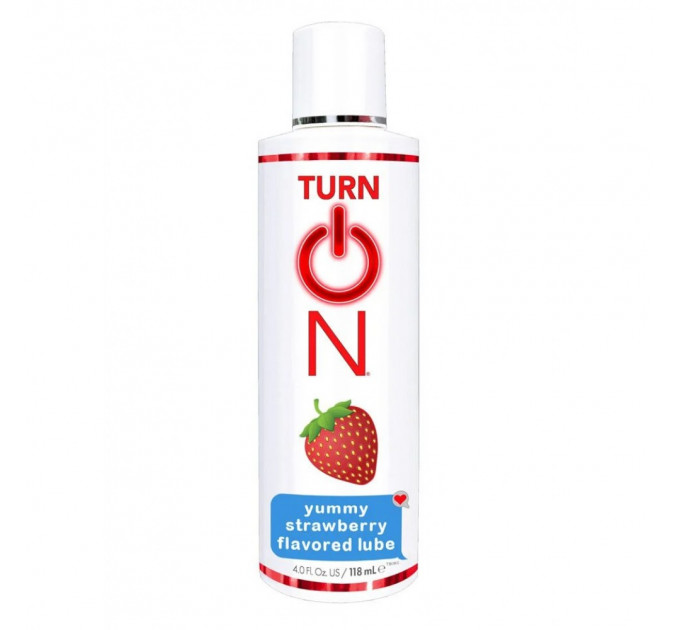 Їстівний лобрикант Wet Turn On Yummy Strawberry Flavored Lube 118 мл