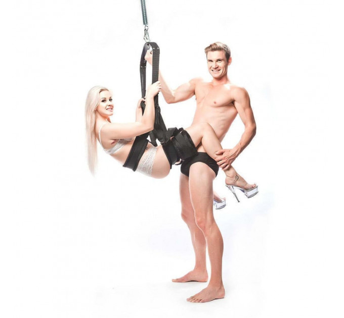 Секс-гойдалки Roomfun Spinning Swing чорні