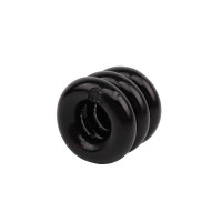 Широкое эрекционное кольцо из трех ярусов Chisa GK Power Triad Cock Ring, черное