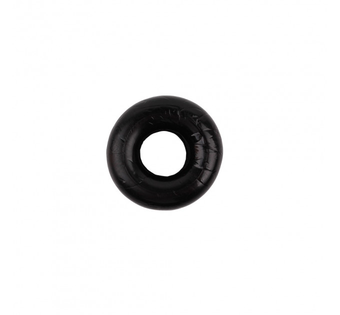 Широкое эрекционное кольцо из трех ярусов Chisa GK Power Triad Cock Ring, черное