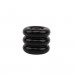 Широкое эрекционное кольцо из трех ярусов Chisa GK Power Triad Cock Ring, черное