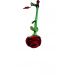 Стек роза Kid Grain Leather Rose Crop With Calf Leather Rose телячья кожа