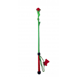 Стек роза Kid Grain Leather Rose Crop With Calf Leather Rose телячья кожа