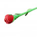 Стек роза Kid Grain Leather Rose Crop With Calf Leather Rose телячья кожа