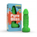 Свічка пікантної форми Pure Bliss BIG Green зелена, 18 см