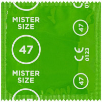 Презервативы ультратонкие Mister Size латексные, 47 мм (цена за упаковку, 10 шт.)