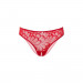 Трусики з квітковою аплікацією та відкритим доступом Daring Intimates чорний, S/M