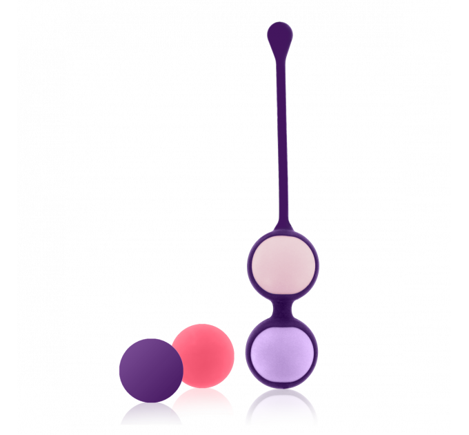 Вагинальные шарики 4шт Rianne S Pussy Playballs Purple ROSE